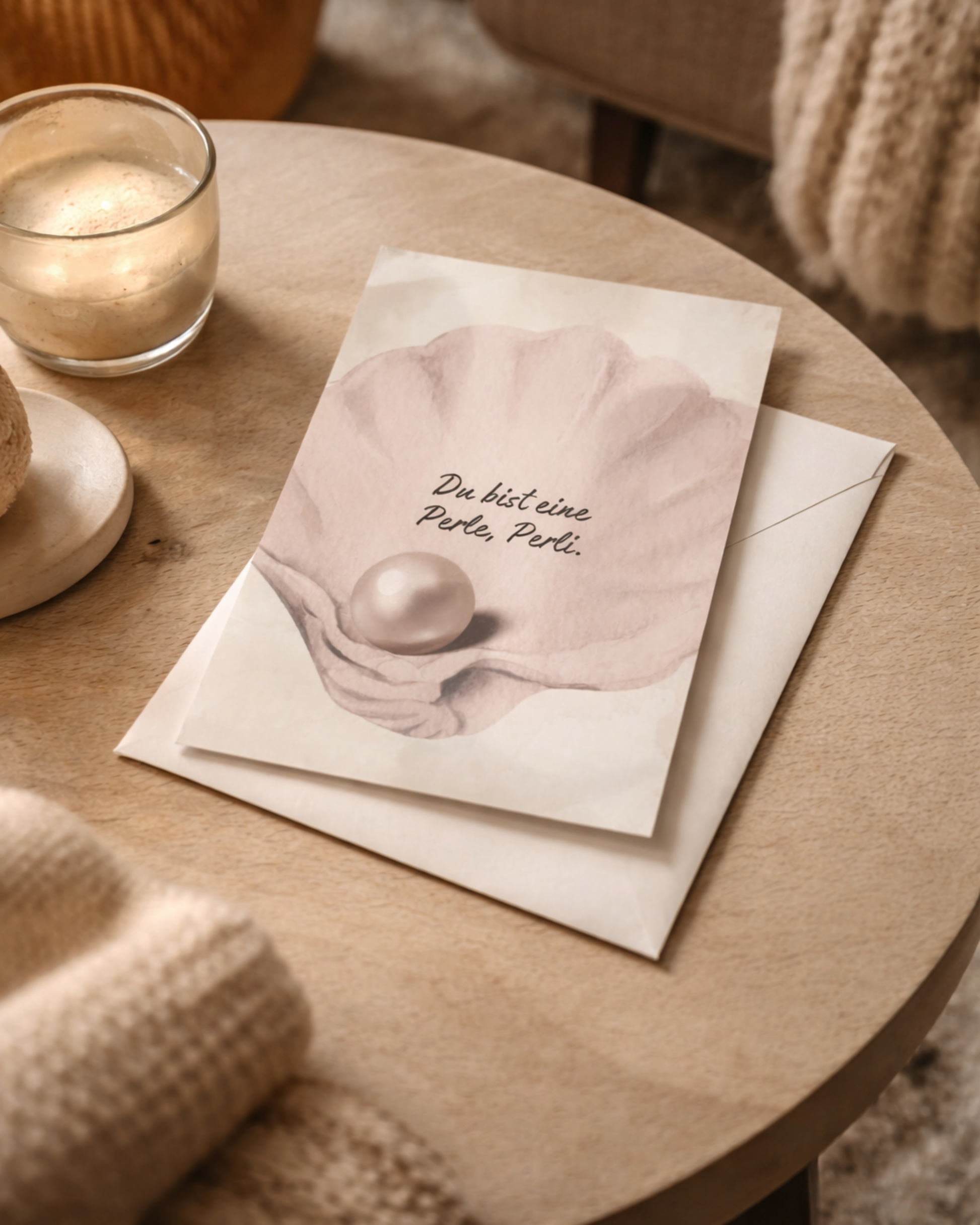 Geschenkkarte mit Kuvert von PERLI Schmuck