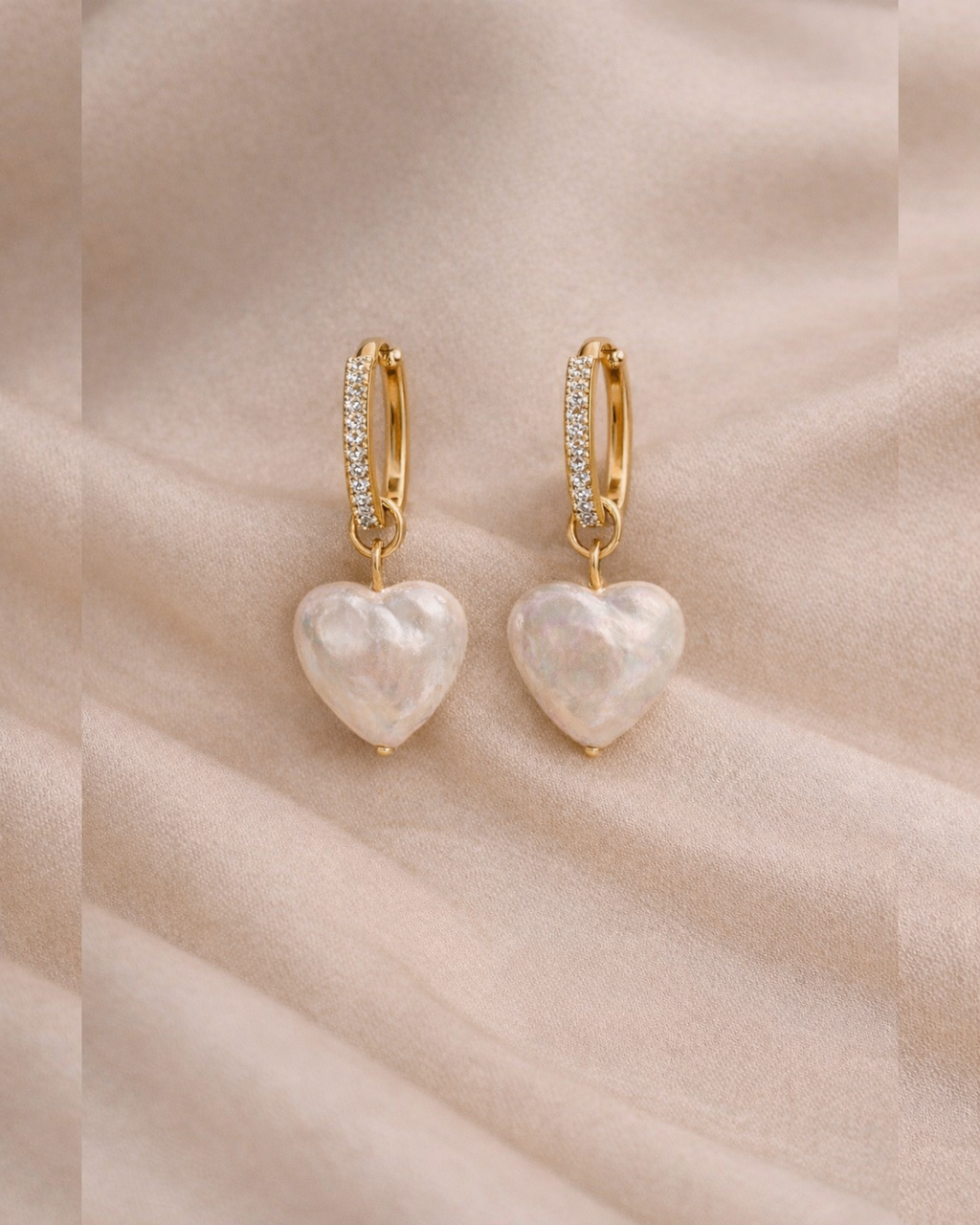 Herz-Ohrringe "Liesl"