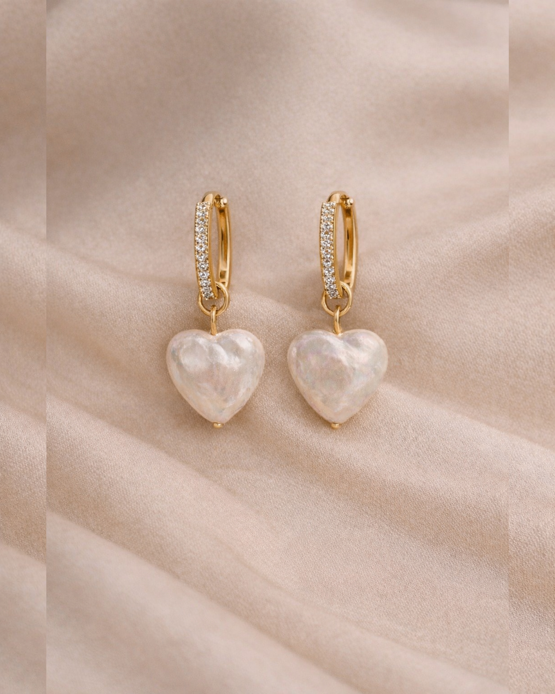 Herz-Ohrringe "Liesl"