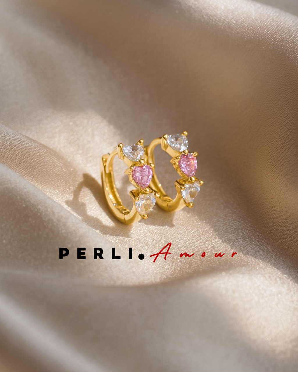 Herz-Ohrringe "Gretl"