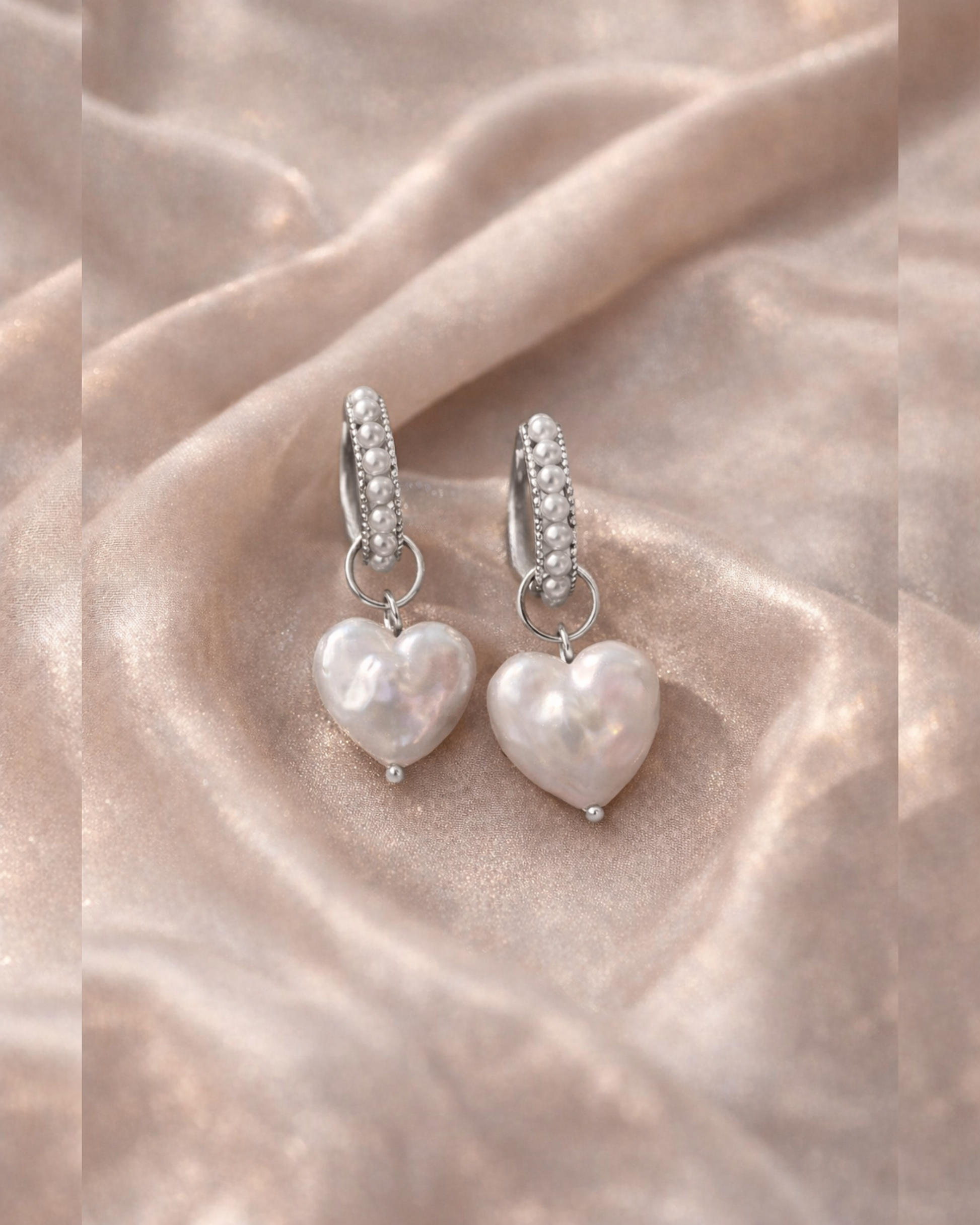 Herz-Ohrringe "Leni"