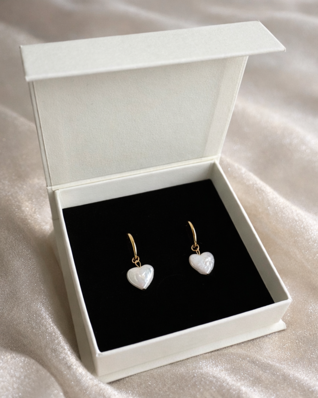 Herz-Ohrringe "Mimi"