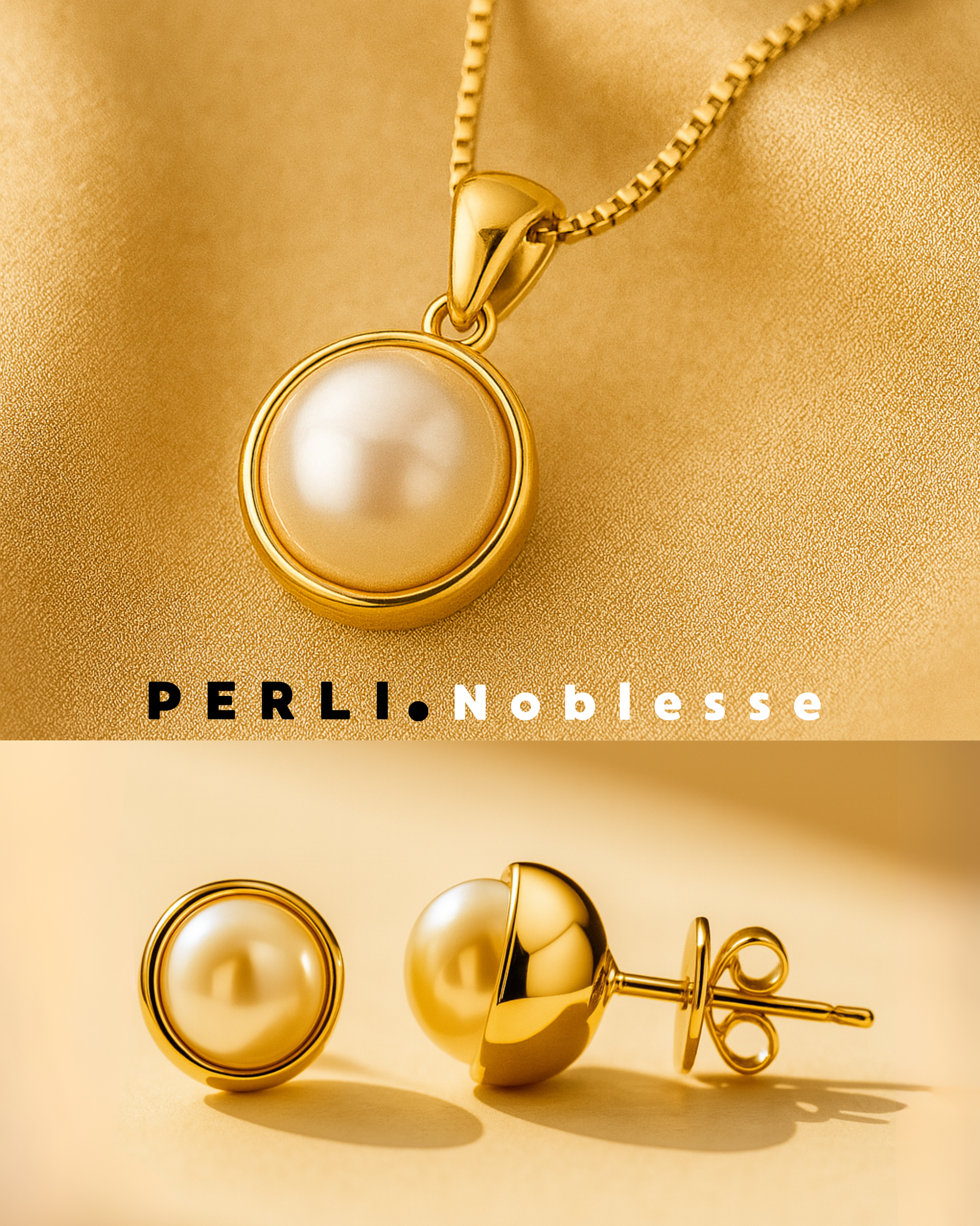 Set "Amalia" - Farbe Gelbgold