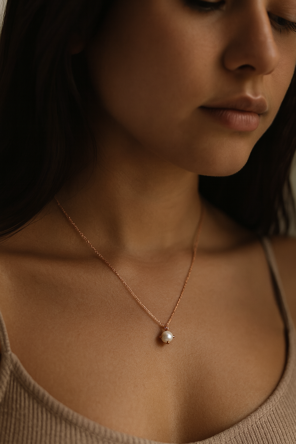 Halskette mit Anhänger "Anna"