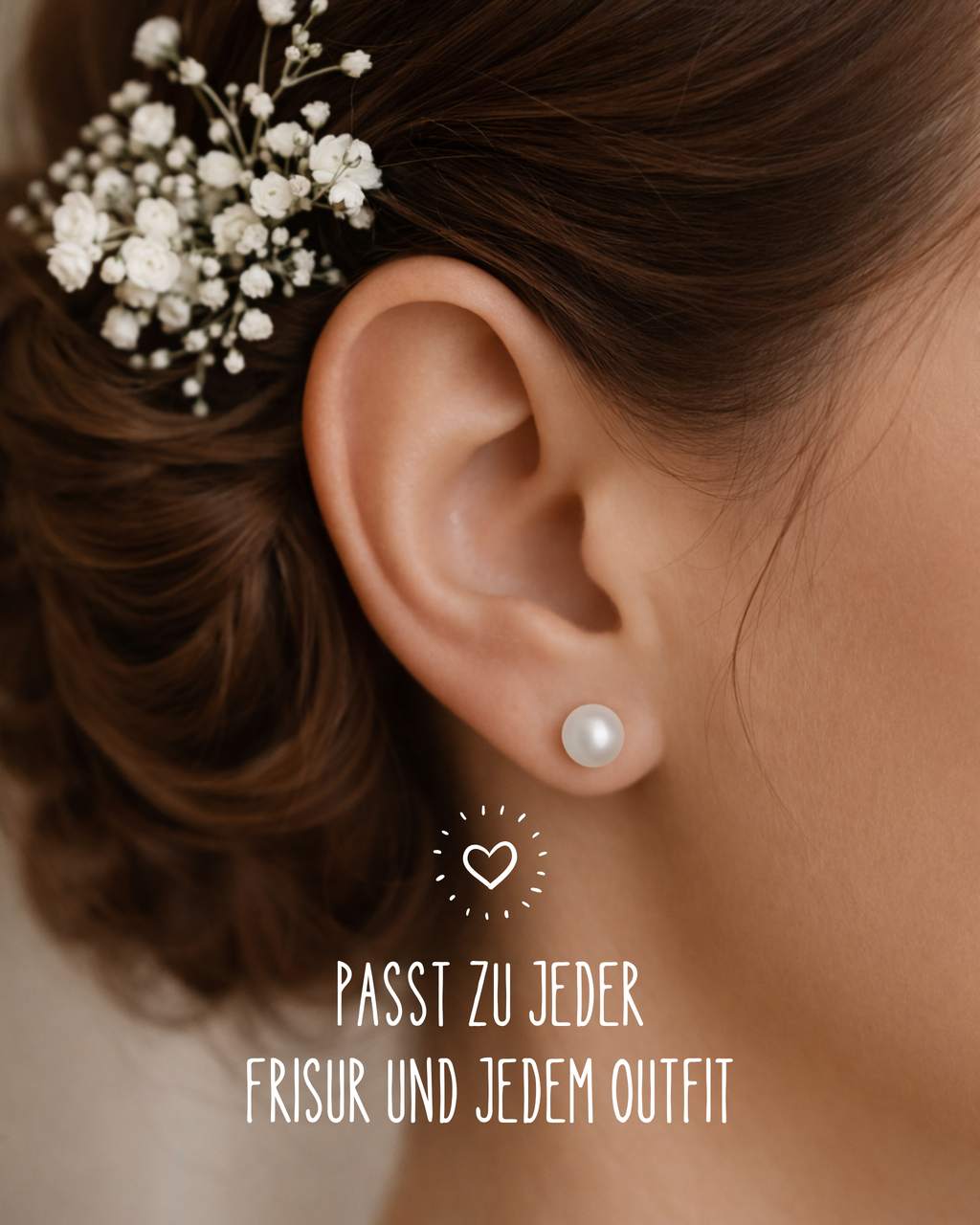 Perlenohrringe Brautjungfern von PERLI.