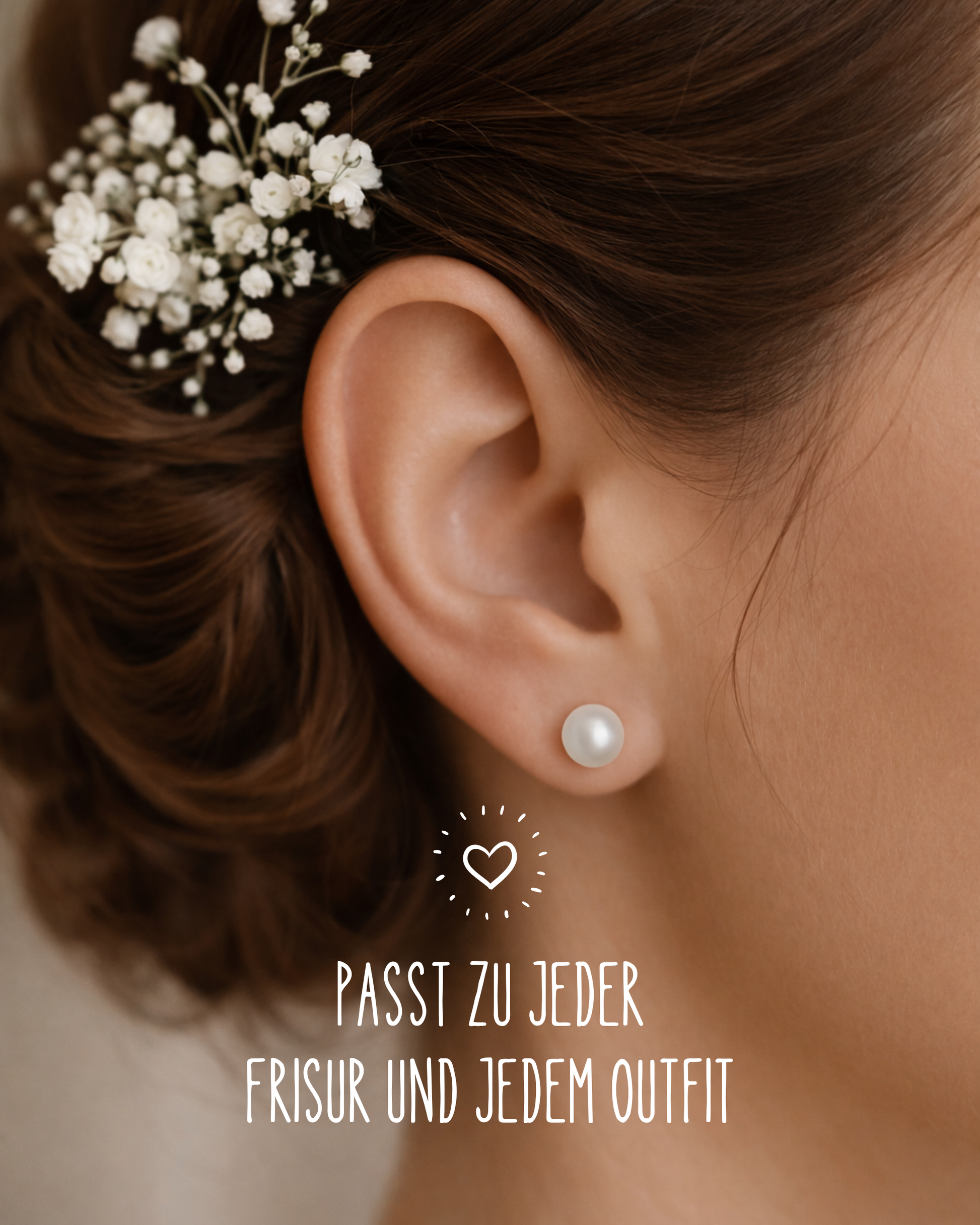 Perlenohrringe Brautjungfern von PERLI.