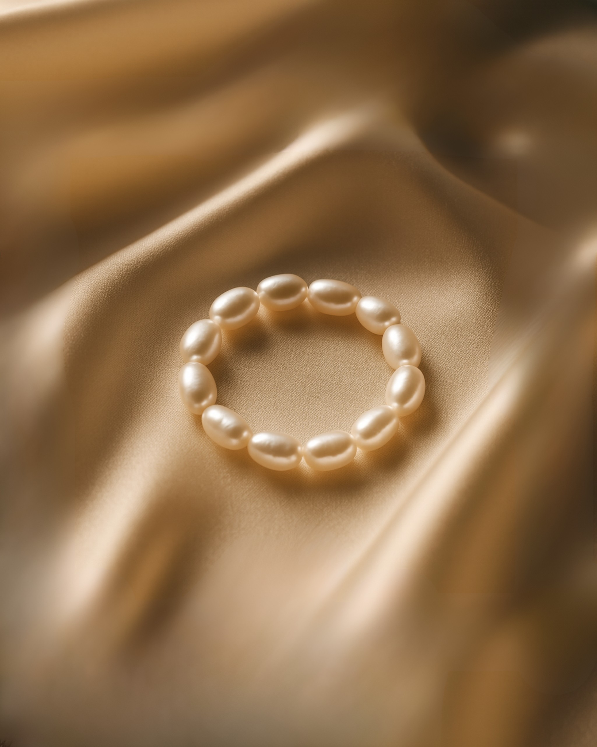 Perlenring - Schmuckset