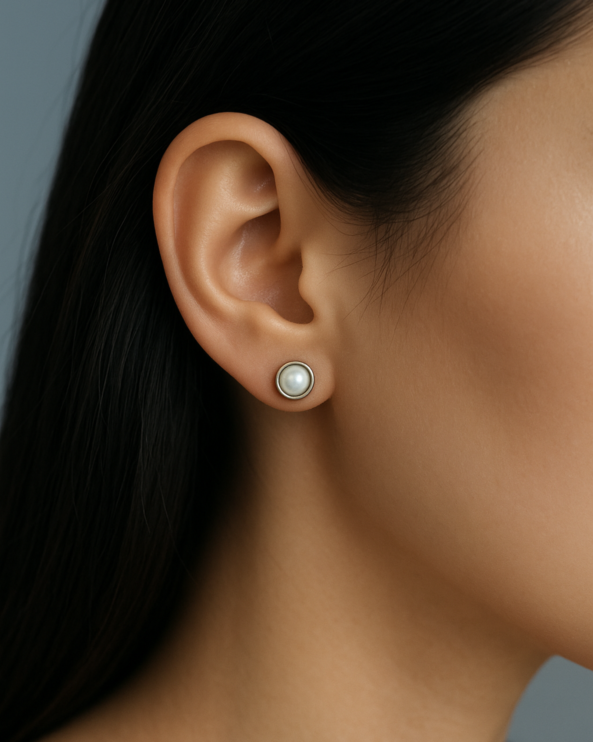 Schmuckset "Amalia" - Farbe Weißgold