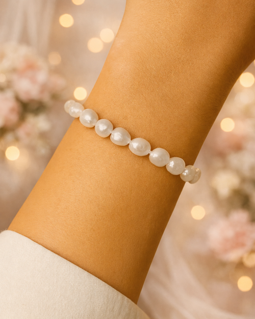 hochwertiges Perlenarmband von PERLI